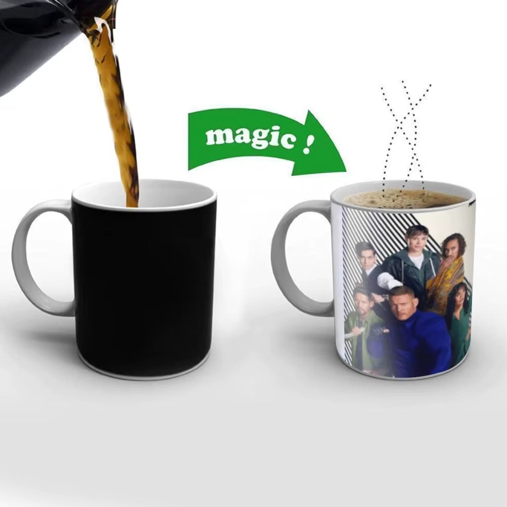 The Umbrella Academy TV Movie Friends Birthday Gifts Color Changing Magic Ceramic Creative Coffee Mugs Tea Cups