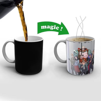 The Umbrella Academy TV Movie Friends Birthday Gifts Color Changing Magic Ceramic Creative Coffee Mugs Tea Cups