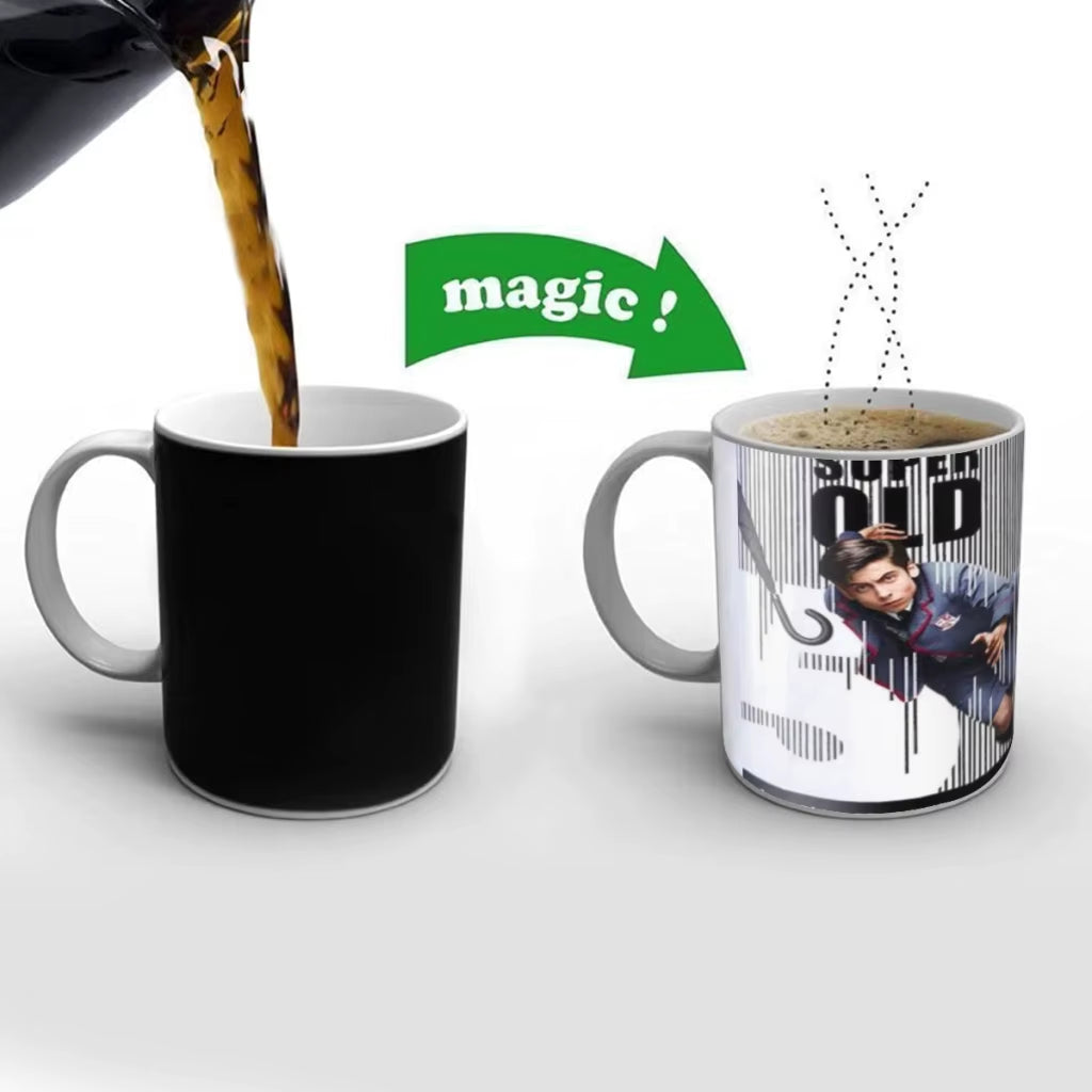 The Umbrella Academy TV Movie Friends Birthday Gifts Color Changing Magic Ceramic Creative Coffee Mugs Tea Cups