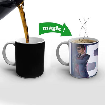 The Umbrella Academy TV Movie Friends Birthday Gifts Color Changing Magic Ceramic Creative Coffee Mugs Tea Cups